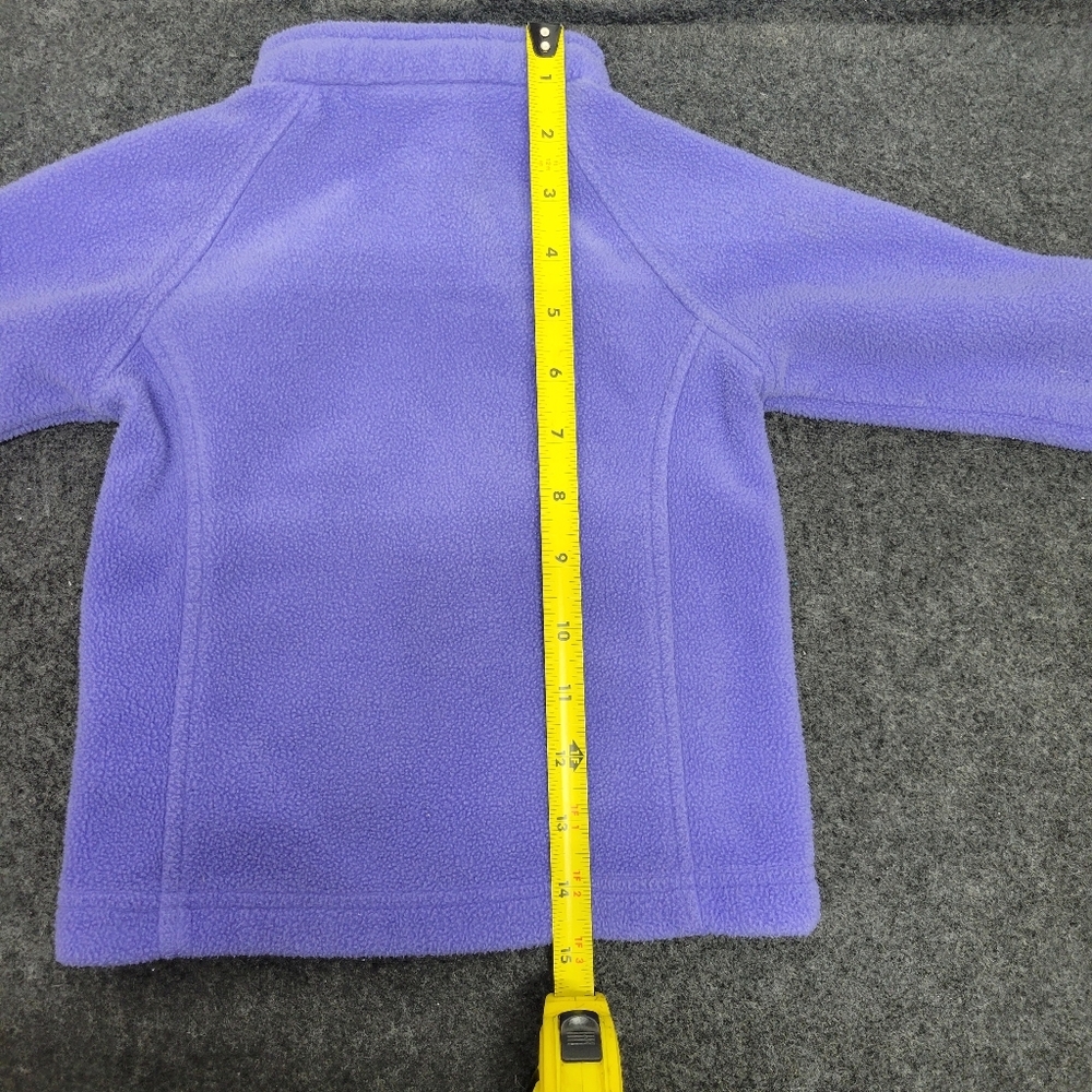 🌴5 for $25🌴Girls Columbia Lavender/Periwinkle Jacket Size 18-24 Months Toddler - Picture 15 of 16